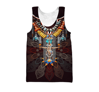 Native American 3D All Over Printed Unisex Shirts
