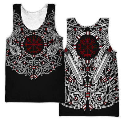 Premium 3D Printed Celtic Tatoo Shirts MEI