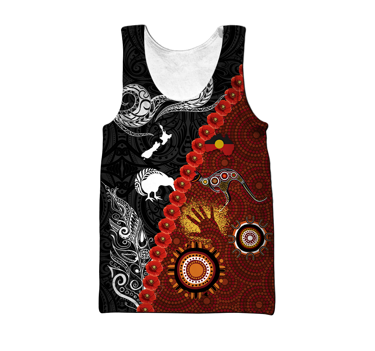 New Zealand Maori And Australia Aboriginal We Are Family 3D Printed Unisex Shirts TN