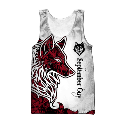 September Wolf 3D All Over Printed Shirts Pi112069