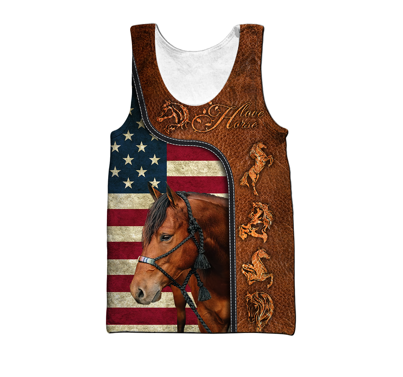 Love Horse 3D All Over Printed Unisex Shirts PD19112002