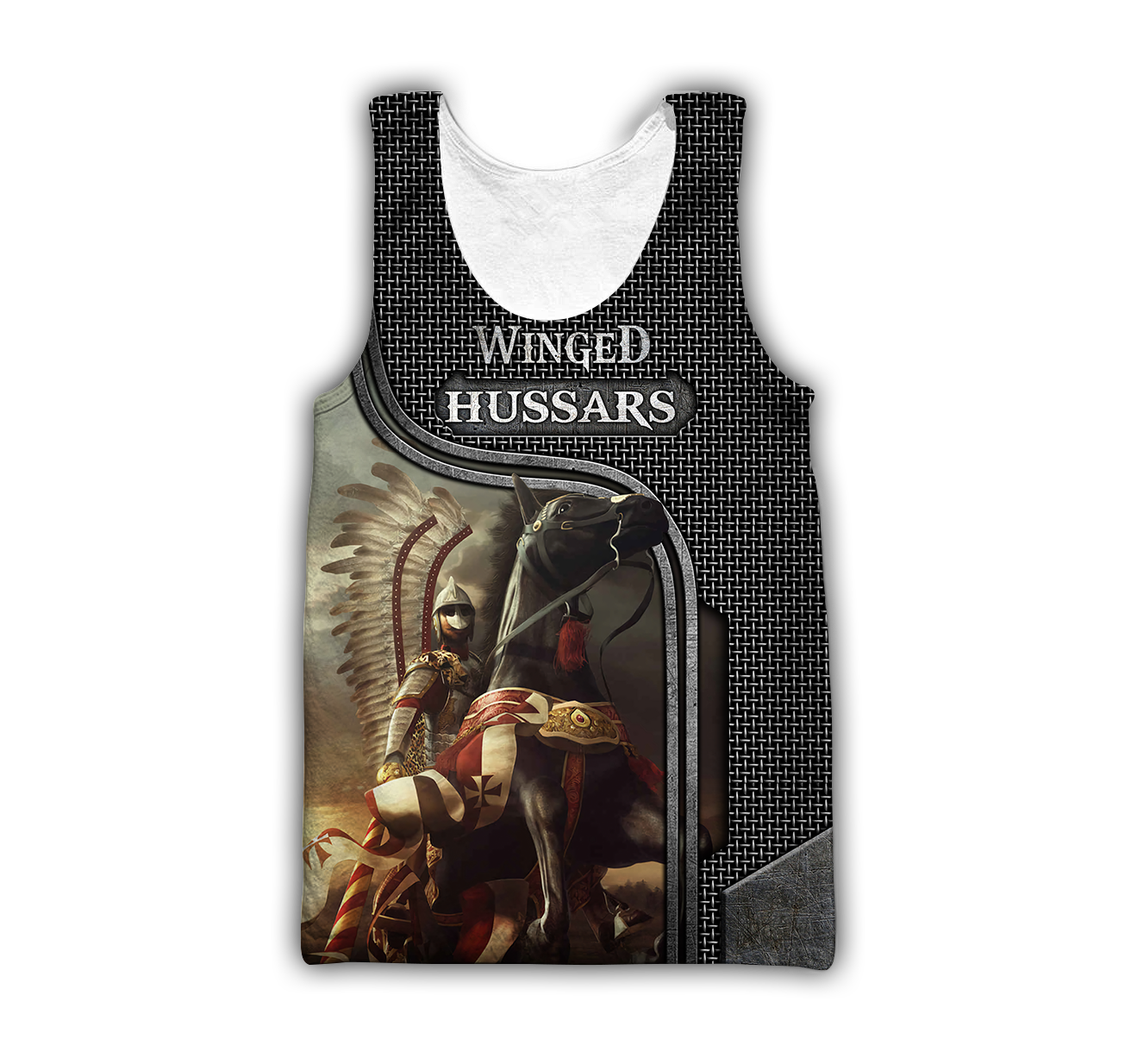 Premium Cavalry Winged Hussars armour pattern Custom name 3D Printed Shirts