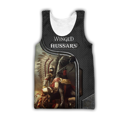 Premium Cavalry Winged Hussars armour pattern Custom name 3D Printed Shirts
