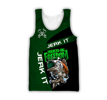 Ireland Fishing St.Patrick day Irish 3D print shirt