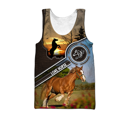 Horse 3D All Over Printed Shirts VP17112003