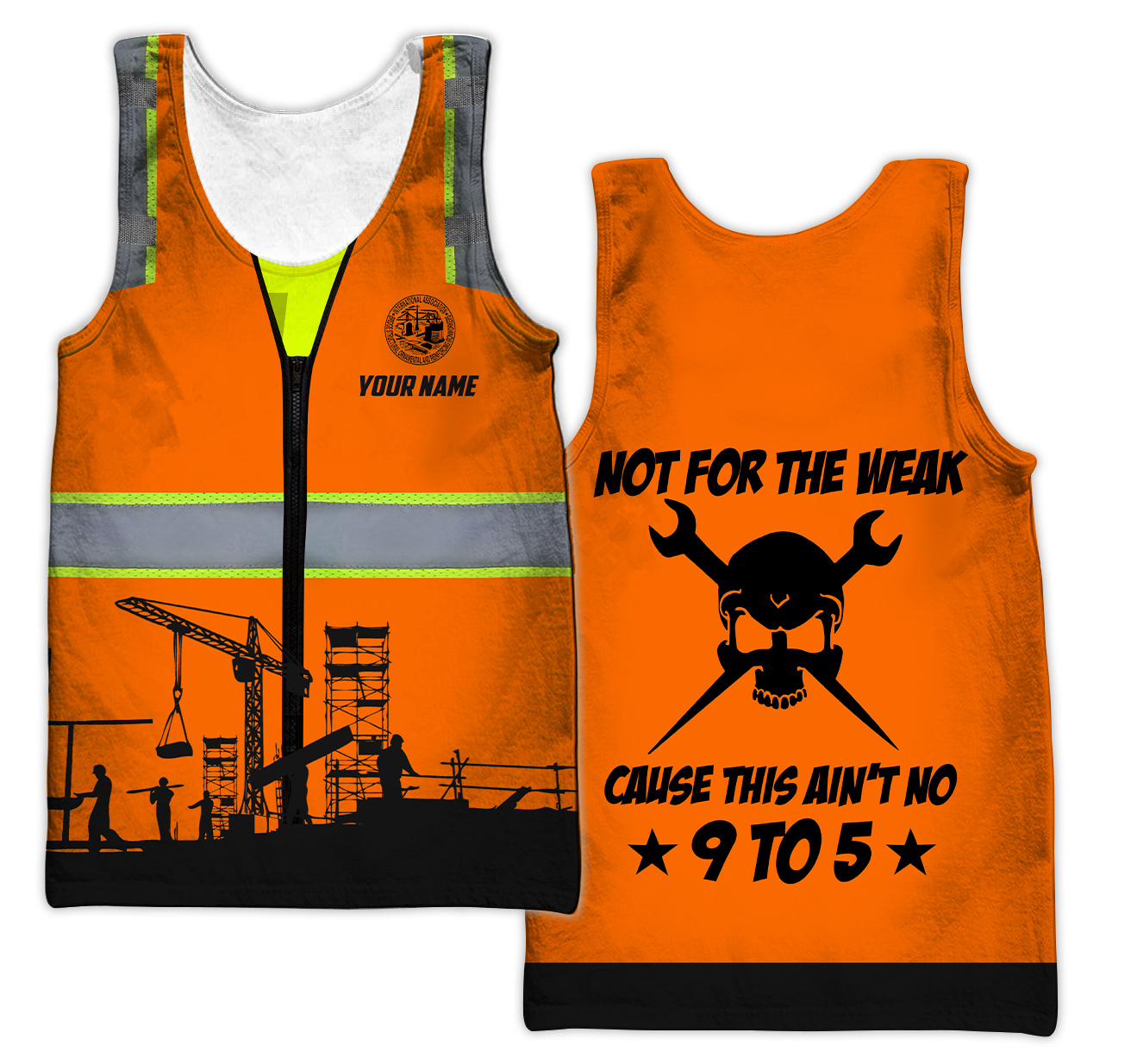 Premium Personalized Name Iron Worker 3D All Over Printed Unisex Shirt