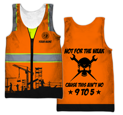 Premium Personalized Name Iron Worker 3D All Over Printed Unisex Shirt