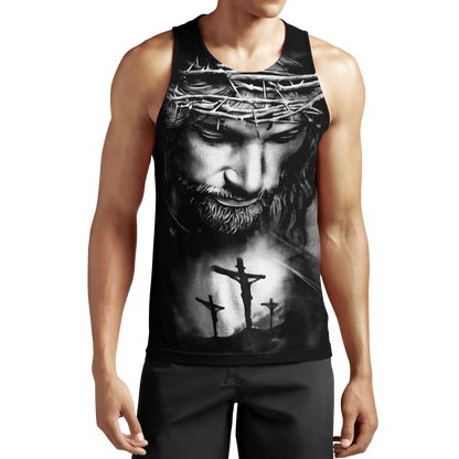 Jesus 3D All Over Printed Shirts For Men JJ21052105 NT