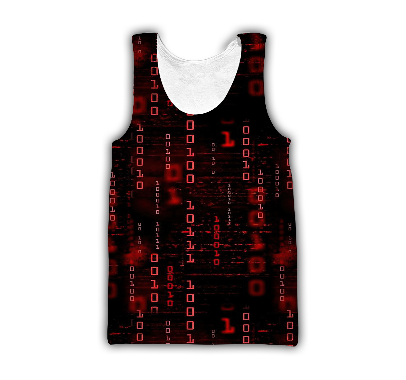 Cyber Language 3D All Over Printed Unisex Shirts