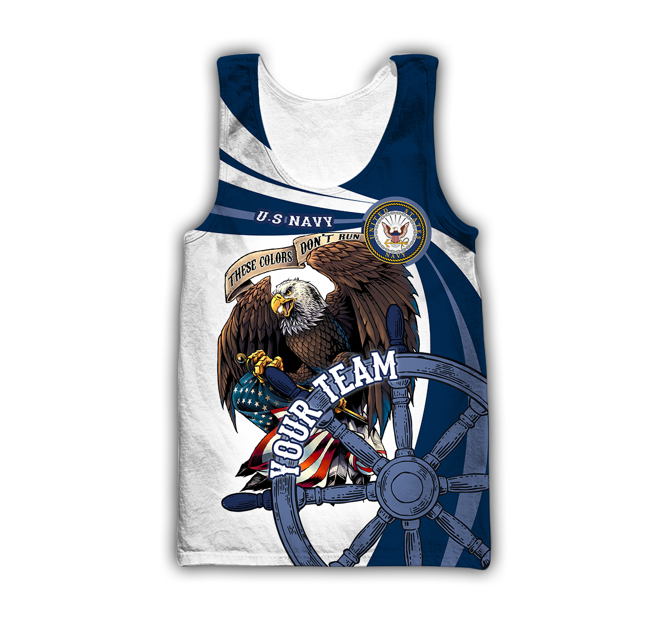 Custom name US Navy Veteran Team Boat 3d printed shirts Proud Military NTN18052105