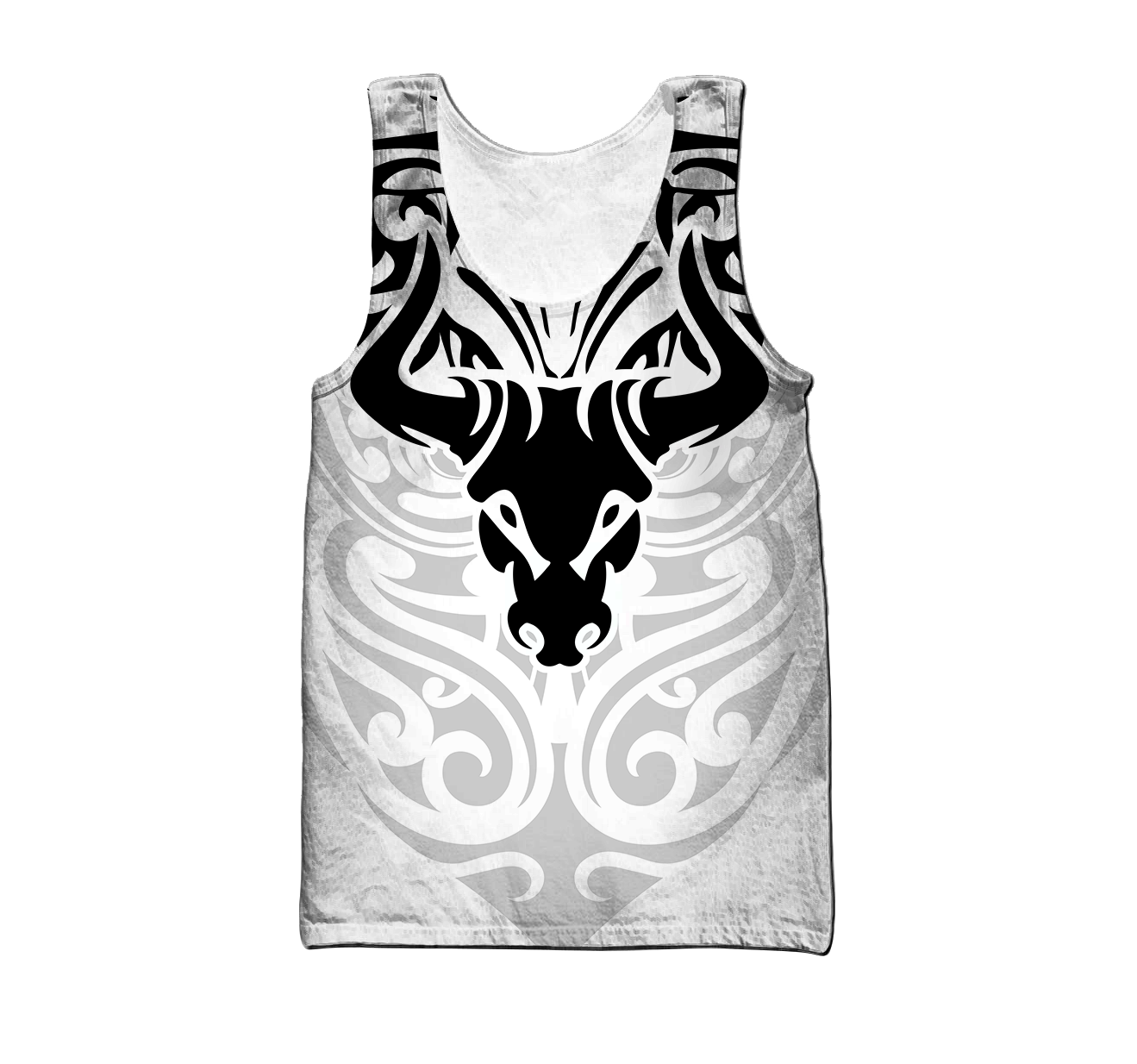 Tattoo Style Bull 3D All Over Printed Unisex Shirts