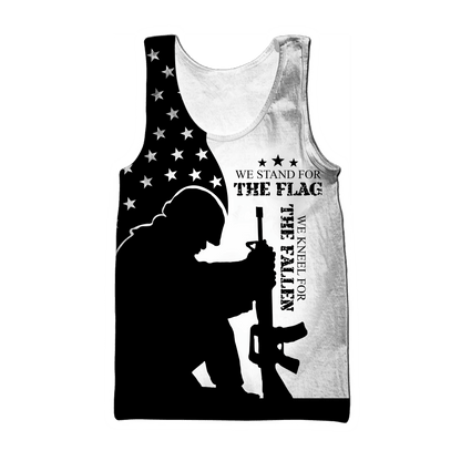 We Stand For The Flag - US Army 3D All Over Printed Shirts Pi12052101