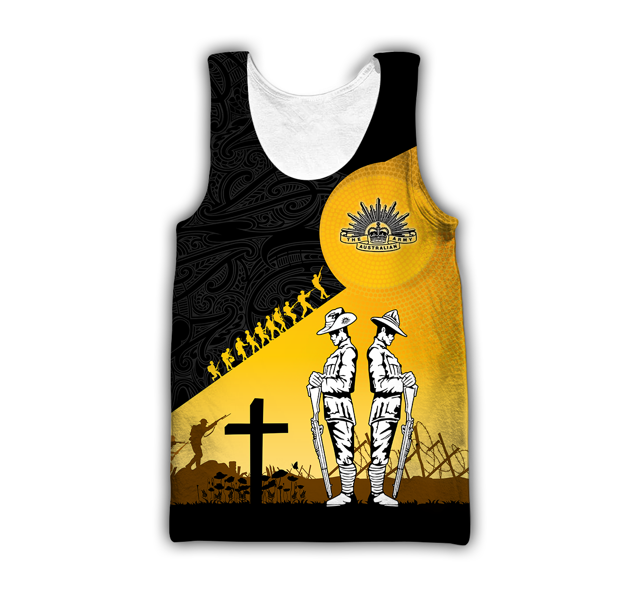 Premium Unisex Hoodie Remember Anzac Day ML