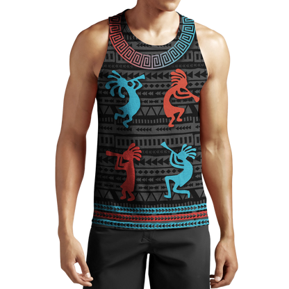 Kokopelli Color 3D All Over Printed Shirts DZ28052101 NT