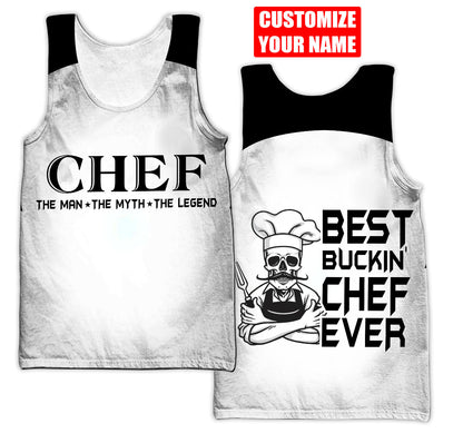 Custom Name Master Chef 3D All Over Printed Unisex Shirts