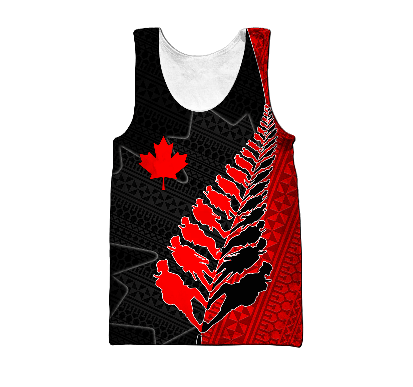 Custom Name XT Canadian Veteran - Remembrance Day 3D Printed Shirts TNA16032103