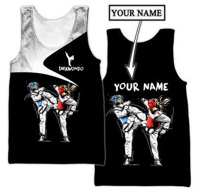 Customize Name Taekwondo Hoodie For Men And Women DD26032106