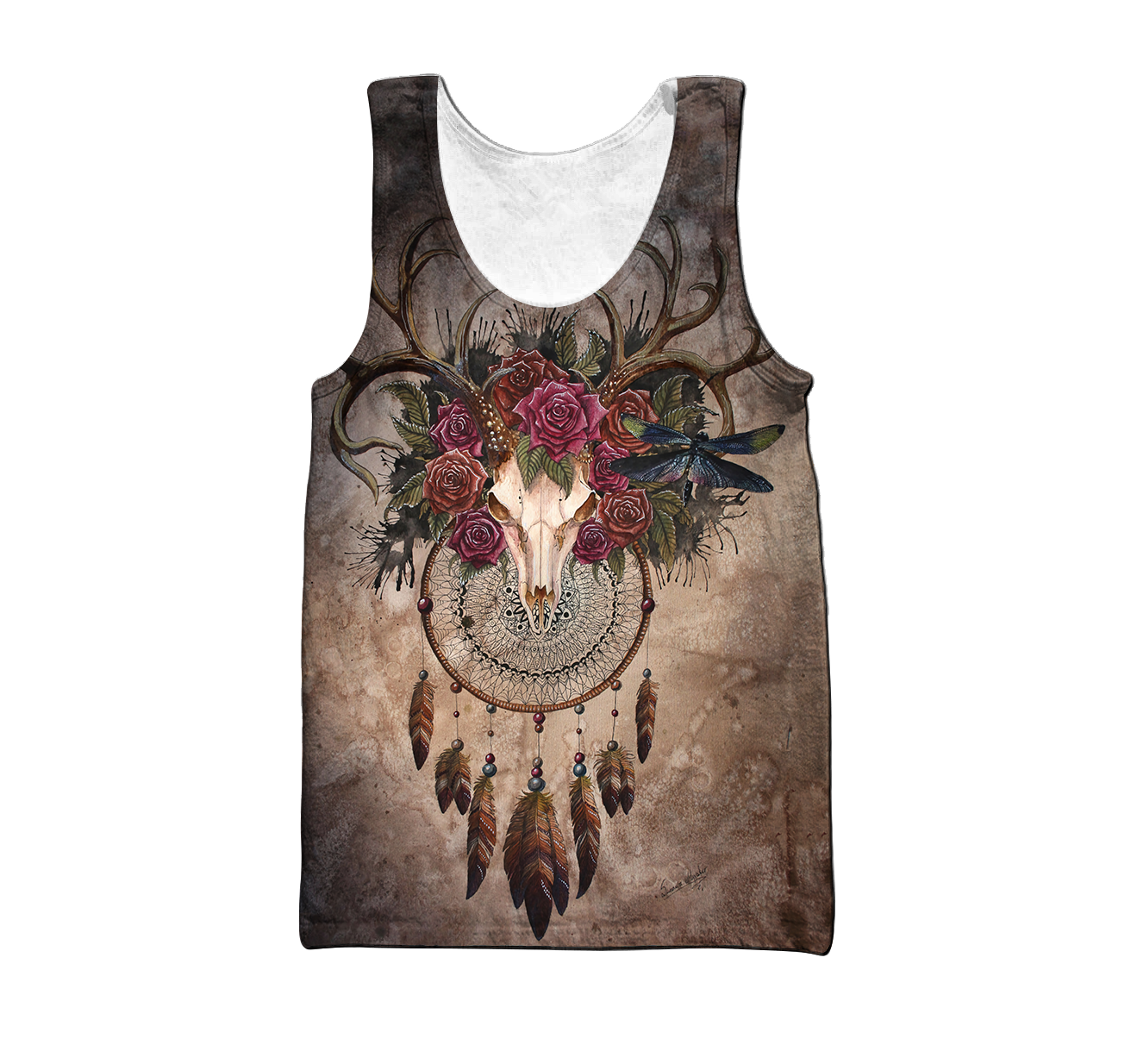 Deer Native American Culture 3D All Over Printed Unisex Shirts