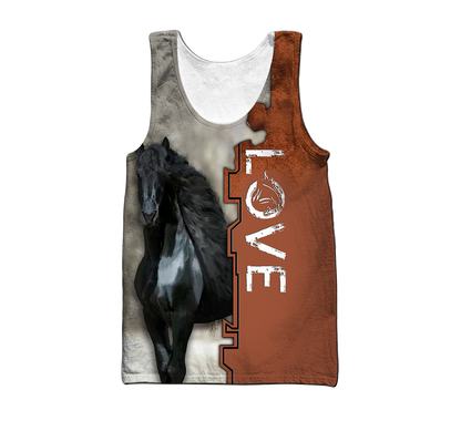 Premium Horse 3D All Over Printed Unisex Shirts