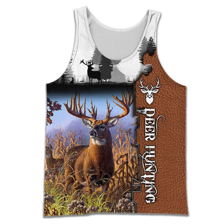 Premium Personalized Name Hunting 3D All Over Printed Unisex Shirts