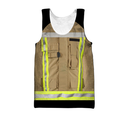 Customize QR Code Firefighter Hoodie For Men And Women MH17022101