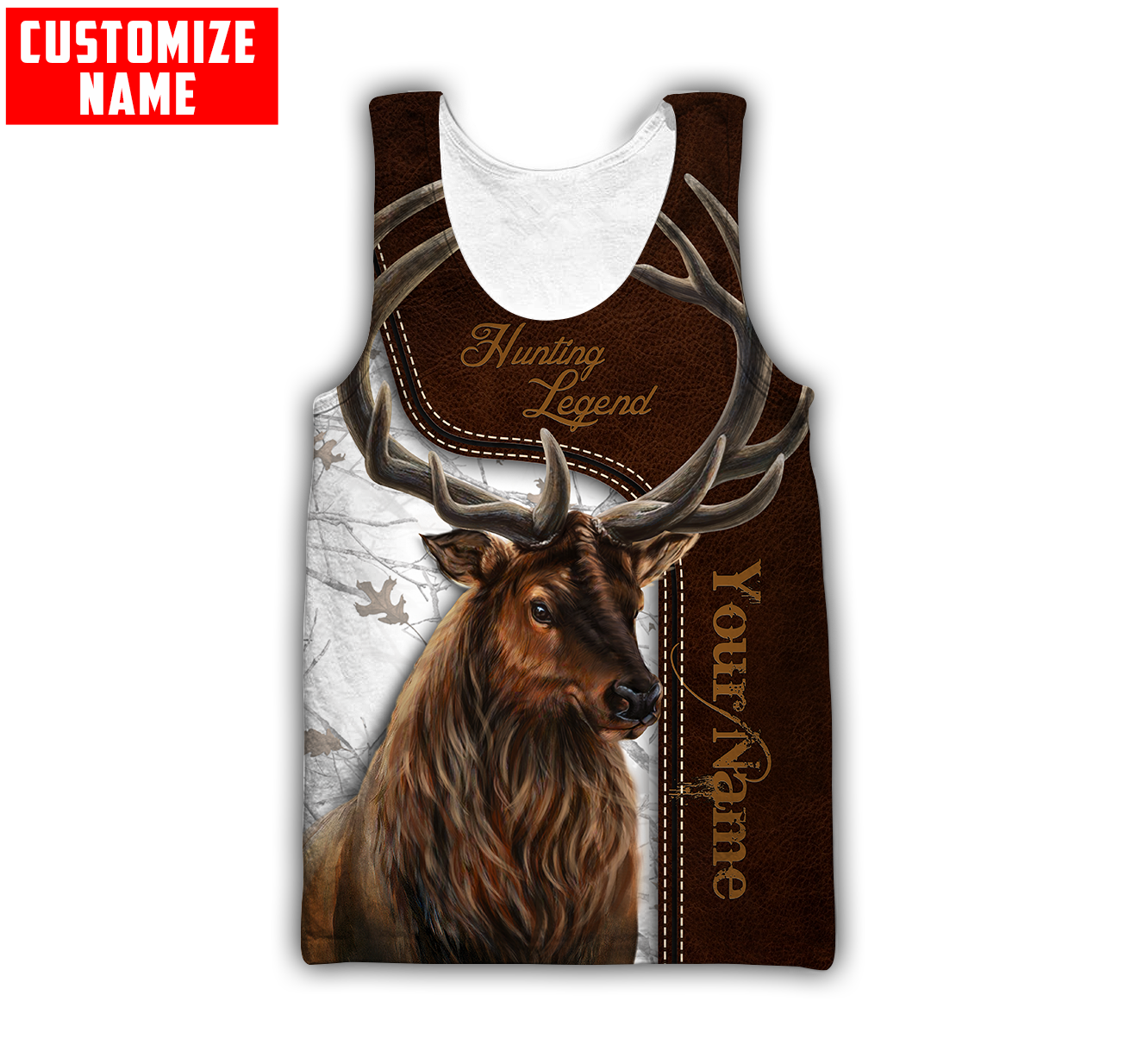Customized Name Hunting Legend 3D All Over Printed Unisex Shirt