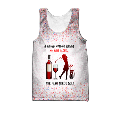 Custom Name XT Golf Lovers 3D Printed shirts MH16042103.S1