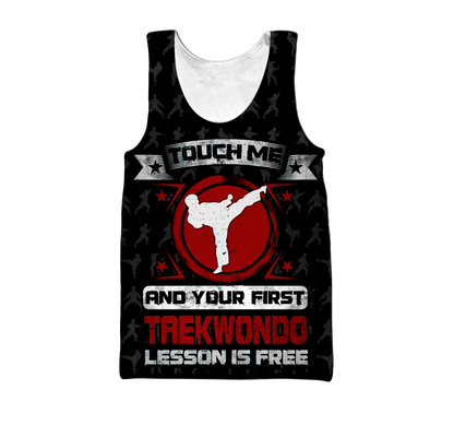 Customize Name Taekwondo Hoodie For Men And Women TNA26032104
