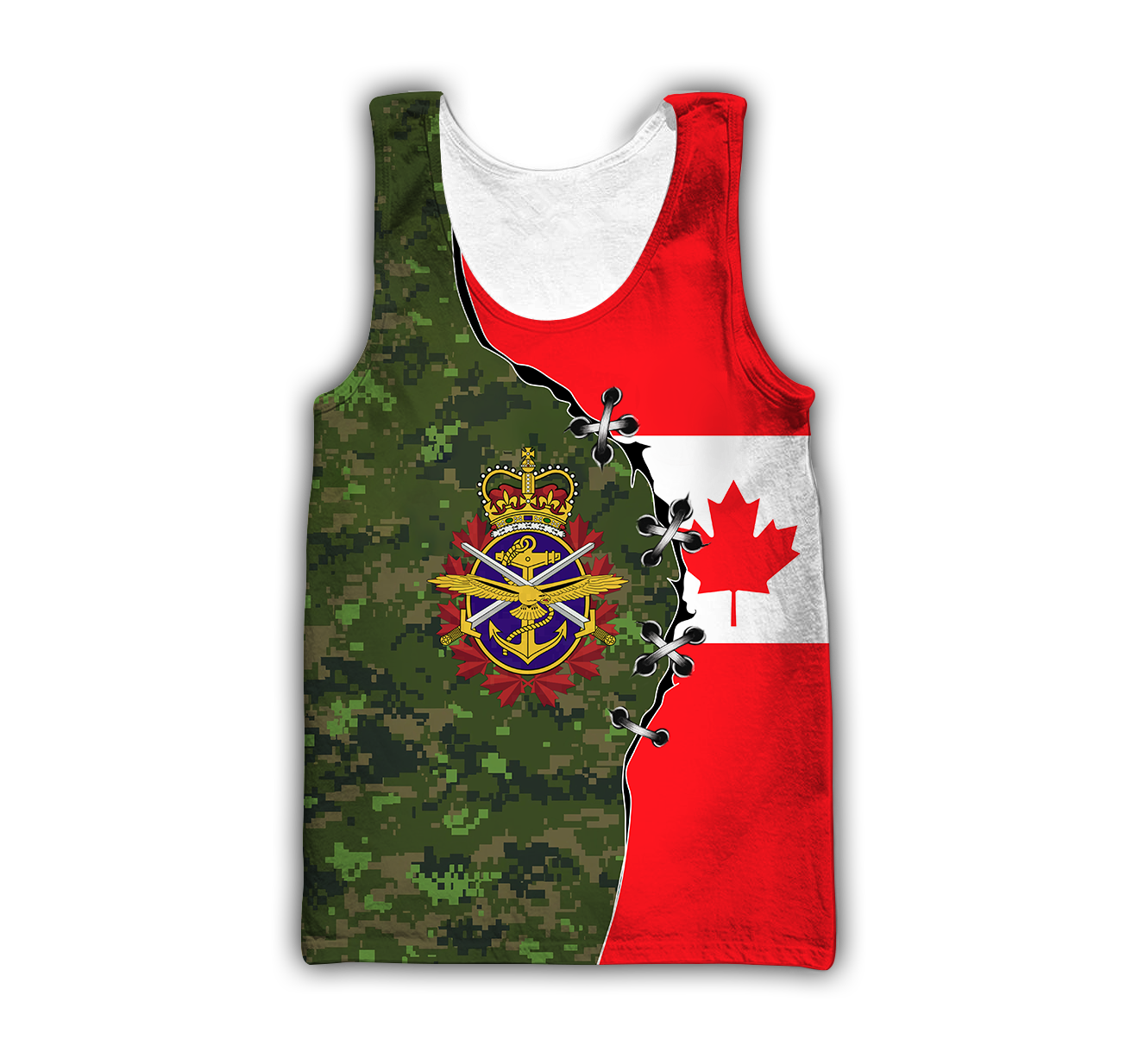 Canadian Veteran  3D All Over Printed Shirts NTN07032103