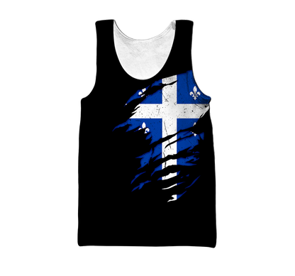 Quebec 3D Printed Shirts TNA14042103