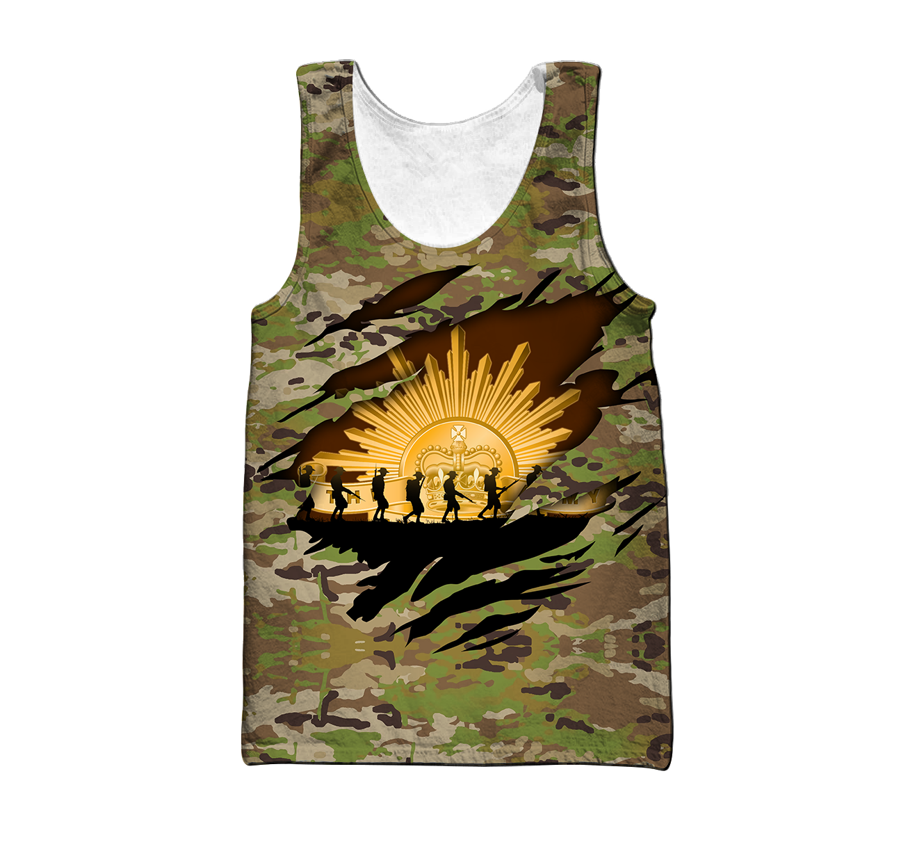 Premium Personalized Anzac Day Australian Army 3D All Over Printed Unisex Shirts TN