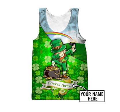 3D All Over Printed  Irish   St Patrick Day Unisex Shirts DD07022102 Custom Name XT