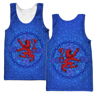 Premium Scotlish Lion 3D All Over Printed Unisex Shirts