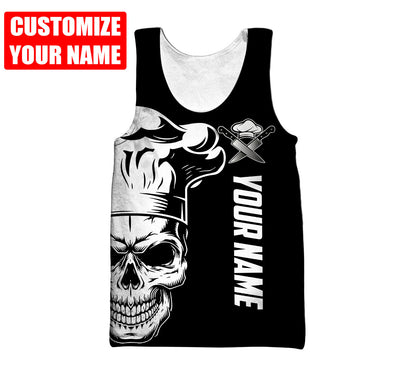 Custom Name Master Chef 3D All Over Printed Unisex Shirts