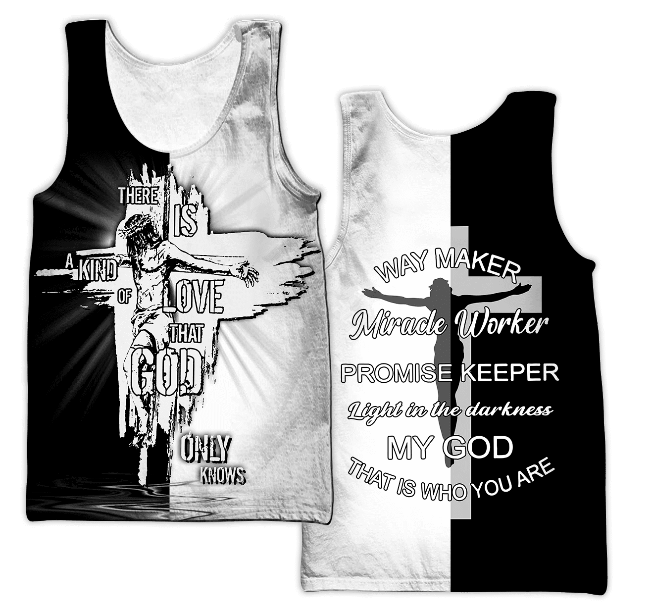 Jesus-There is A Kind of Love 3D All Over Printed Unisex Hoodie