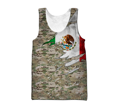 Mexico 3D All Over Printed Hoodie DQB17042105