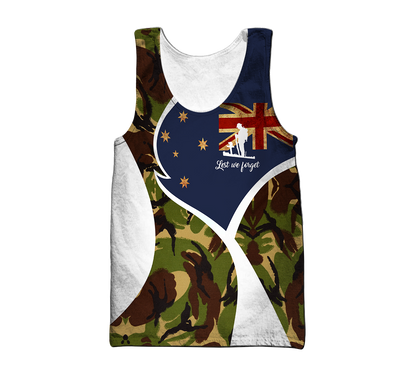 Premium Lest We Forget New Zealand Veteran 3D All Over Printed