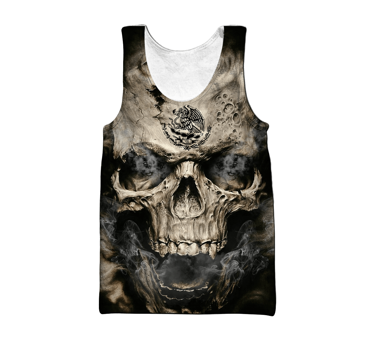 Mexican Skull 3D All Over Printed Unisex Hoodie