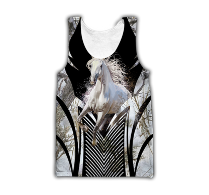White Horse 3D All Over Printed Shirts For Men And Women NTN1218204CL