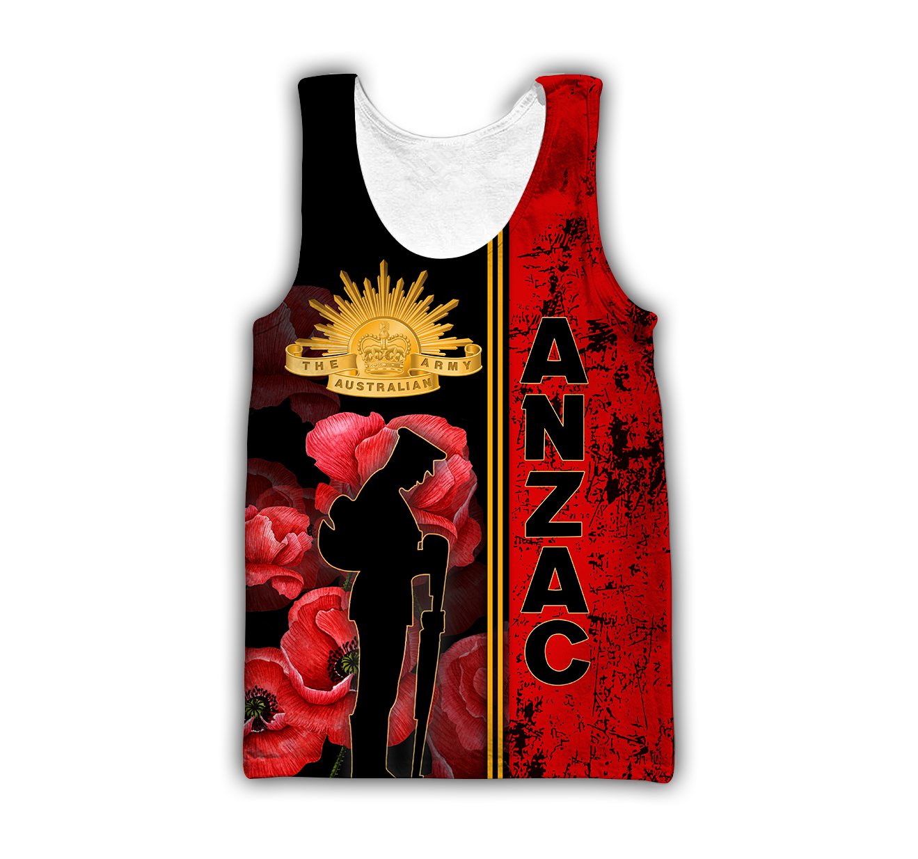 Premium Anzac Day Australian Army Poppy 3D Printed Unisex Shirts TN NTN03042104