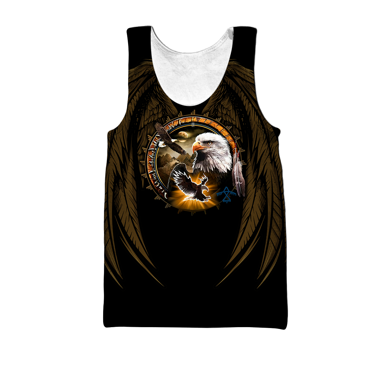 Eagle Native American 3D All Over Printed Unisex Shirts
