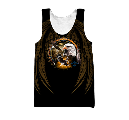Eagle Native American 3D All Over Printed Unisex Shirts