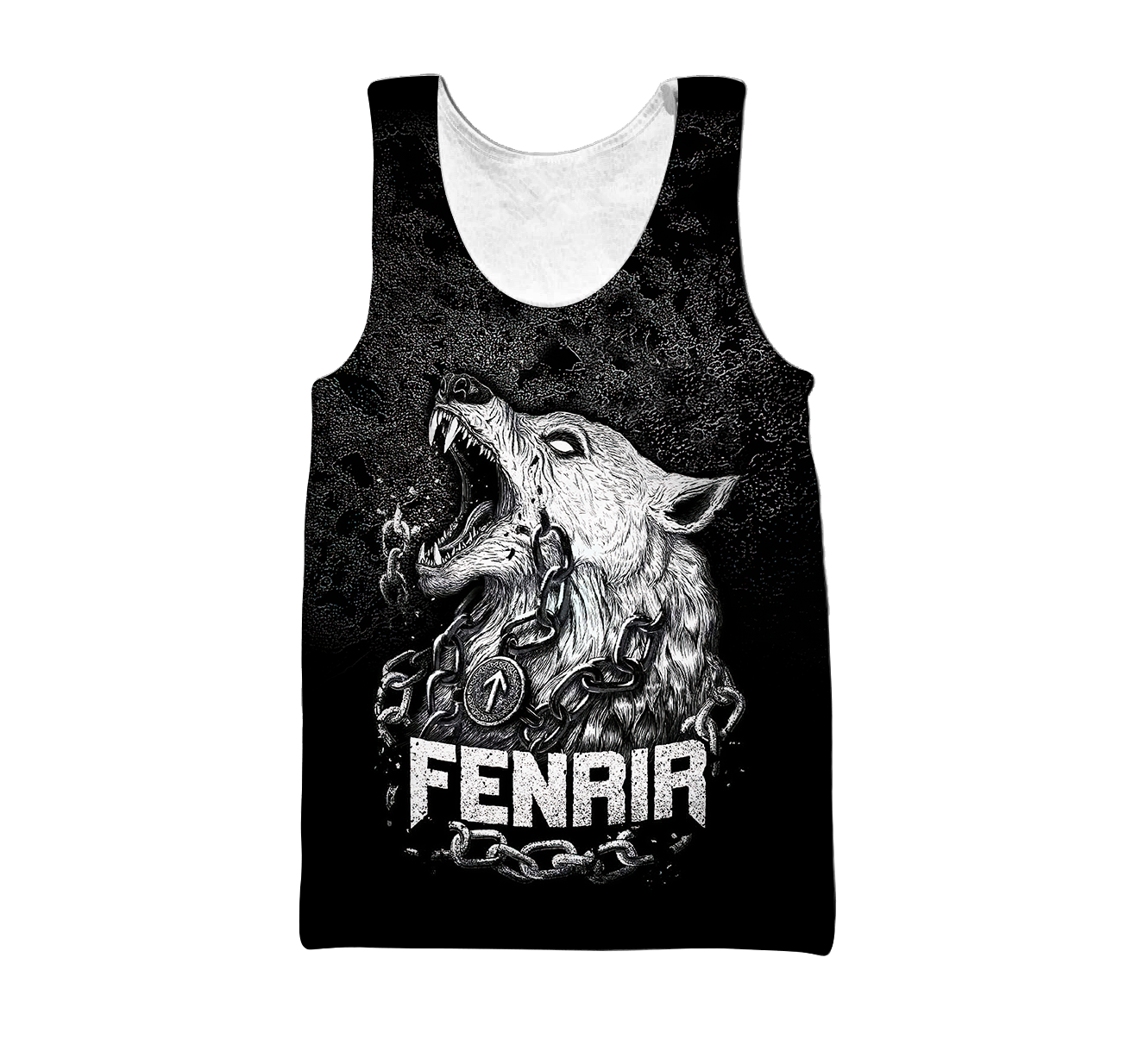 Premium Fenrir Wolf 3D All Over Printed Unisex Shirts