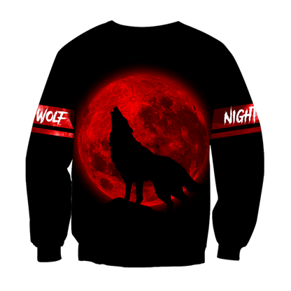 Wolf 3D All Over Printed Unisex Shirts No 14