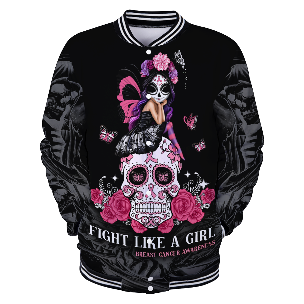 Breast cancer 3d hoodie shirt for men and women HG HAC160304-Apparel-HG-Baseball jacket-S-Vibe Cosy™