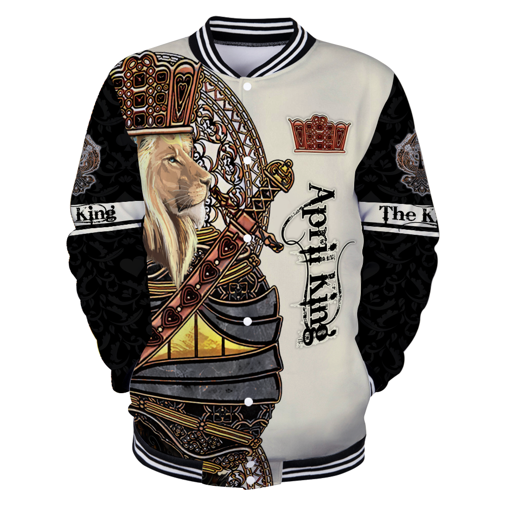 April Black King Lion  3D All Over Printed  Unisex Shirts