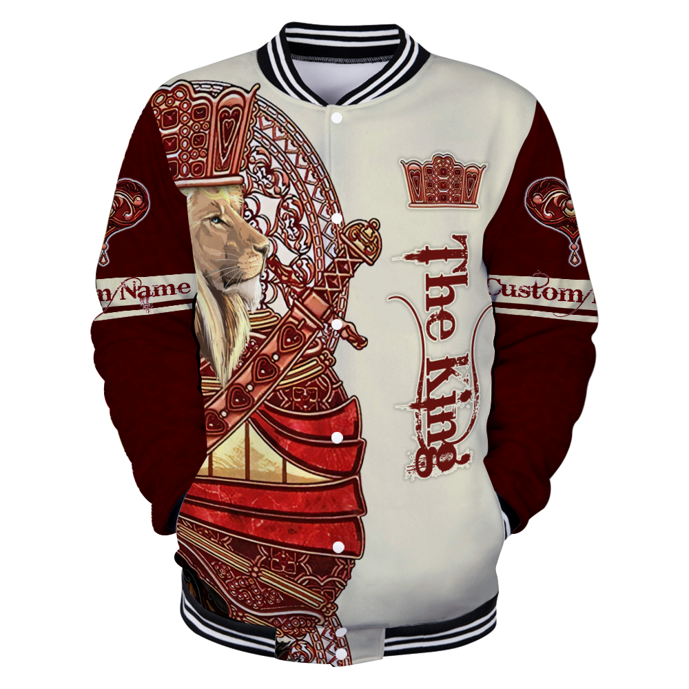 Custom Name King Lion 3D All Over Printed Unisex Shirts