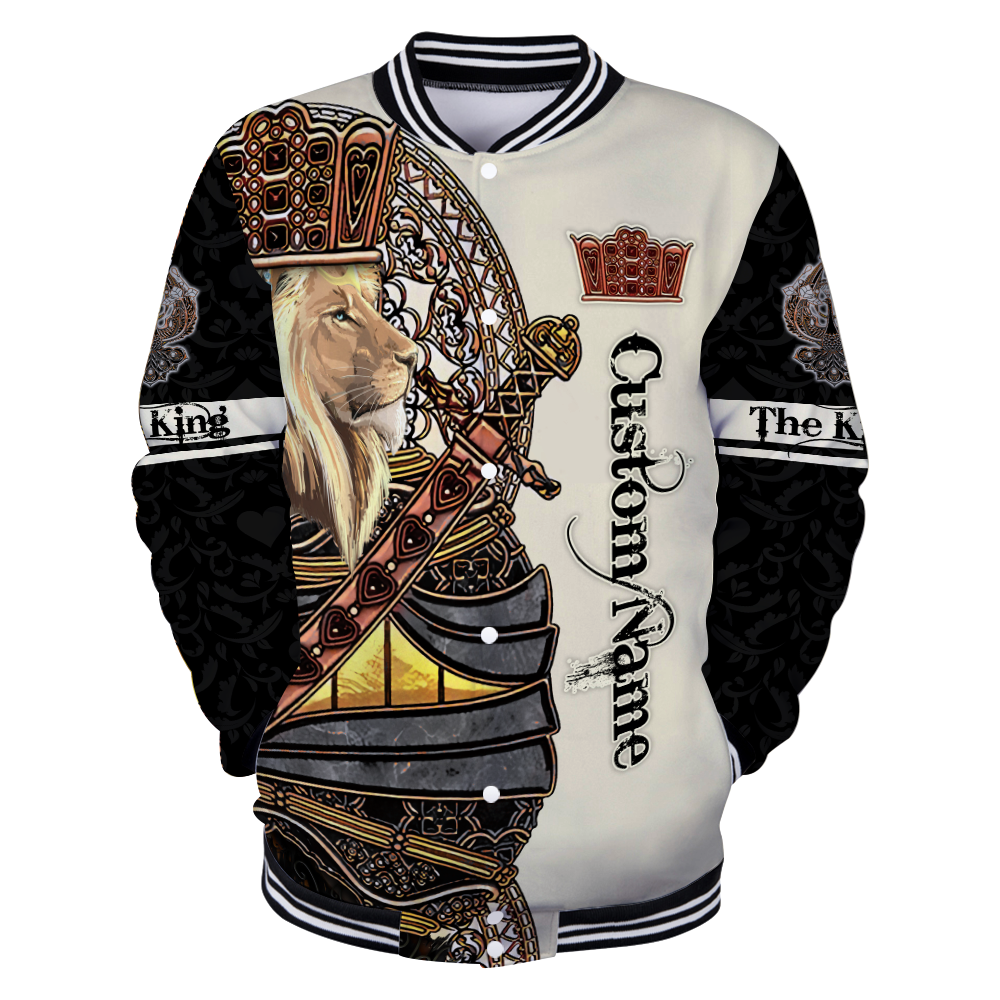 Custom Name King Lion 3D All Over Printed Unisex Shirts