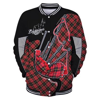 Bagpipes music 3d hoodie shirt for men and women HG HAC290201-Apparel-HG-Baseball jacket-S-Vibe Cosy™