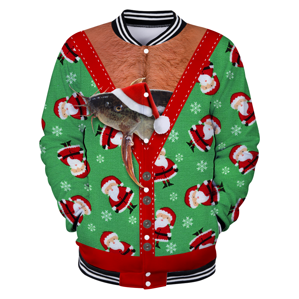 Fishing HC - Catfish Ugly Christmas Shirt Pi131102 - Amaze Style™-Apparel